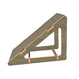 Rampa Para Pets Com Carpete Antiderrapante Em MDF Laminado Marrom