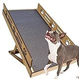 Rampa Pet Antiderrapante Com 4 Níveis De Regulagem