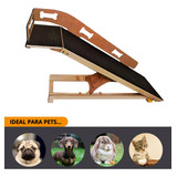 Rampa Pet Belluccio Tamanho Max Com Patamar Antiderrapante