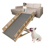 Rampa Pet Cachorro Cães Antiderrapante 4 Níveis Regulável22 