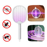 Raquete Armadilha Uv Usb Mata Inseto Mosquito Dengue Zika