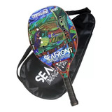 Raquete Beach Tennis Seafront Newport Pro Carbono 3k C capa