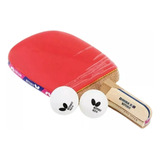 Raquete Caneta Butterfly Biriba Profissional Tênis De Mesa