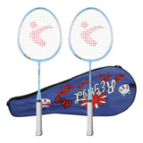 Raquete De Badminton Infantil Um Par De Desenhos Animados Em
