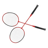 Raquete De Badminton Leijiaer Offensive Iron Alloy Leve