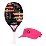 Raquete De Beach Tennis Shark Boost Pro 2024 Viseira Shark