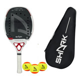 Raquete De Beach Tennis Shark Kinetic S Prokennex