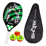 Raquete De Beach Tennis Shark Predator 20mm Original C Nota