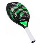 Raquete De Beach Tennis Shark Predator L e 20mm Cor Verde