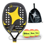 Raquete De Beach Tennis Starvie Triton