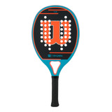 Raquete De Beach Tennis Wilson Tryumph Azul Preta E Laranja