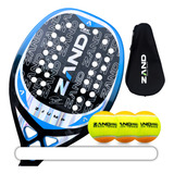 Raquete De Beach Tennis Zand Z Jump Daniel Mola 3k  brindes