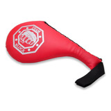 Raquete De Chute Resistente Para Treino  Kung Fu E Karatê Cor Vermelho