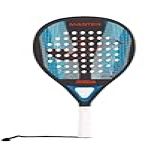 Raquete De Padel Master Preto Azul Turquesa Fluorescente