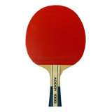 Raquete De Ping Pong Butterfly Addoy 1000 Preta/vermelha Fl (côncavo)