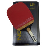 Raquete De Ping Pong Xiom Muv 8 0p Preta vermelha