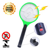 Raquete Elétrica De Insetos Alfacel Al 10012 Com Voltagem 127 220v Verde  
