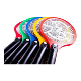 Raquete Elétrica Mata Mosquito mosca inseto Recarregável Cor Vermelho 220v