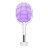 Raquete Elétrica Recarregavel Bi volt Mata Moscas Mosquitos