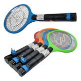 Raquete Mata Mosca Mosquito Recarregavel Eletrica Variada