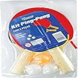 Raquete Para Ping Pong Western Com 3 Bolas
