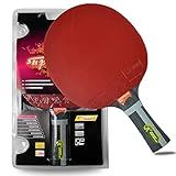 Raquete Tênis Mesa 7 Estrelas Superveloce Giant Dragon ITTF