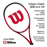 Raquete Tennis Tenis Wilson Clash 100