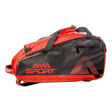 Raqueteira Ama Sport Tour Red Black Padel E Beach Tennis