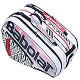 Raqueteira Babolat Pure Strike RH X12 Branca E Preta Dual Térmica 2020