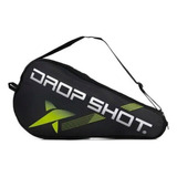 Raqueteira Beach Tennis Drop Shot Capa Para 1 Raquete Cor Preto