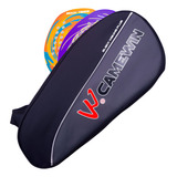 Raqueteira Bolsa Camewin Raquete Beach Tennis E Padel Preta