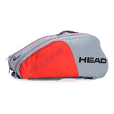 Raqueteira De Tênis Head Radical 6r Combi C proteção Térmica Cor Cinza