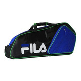 Raqueteira Fila Ot Pro Preta E Azul