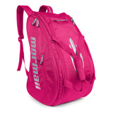 Raqueteira Mochila Para Raquete Beach Tennis Mormaii Pro Cor Rosa