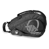 Raqueteira Total Beach Tennis Padel Grande 7 Raquetes Cor Preto