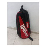 Raqueteira Wilson Muito Conservada Capacidade 4 Raquetes