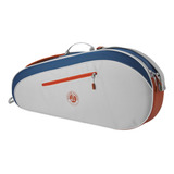 Raqueteira Wilson Roland Garros Team X3 Creme E Saibro