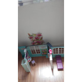 Rara Antiga Casa Da Barbie 2008 Mattel Com 20 Acessórios 