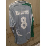 Rara Camisa Palmeiras 2006 adidas Cinza Prateada Original