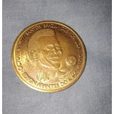 Rara Medalha Da Despedida Do Pelé Cosmos Santos 1977
