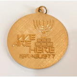 Rara Medalha Grau Ouro 10o Maccabiah Jerusalém 1977