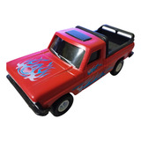 Rara Miniatura Plástico Vermelha Pevi Usada Ver Detalhes