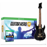 Raridade - Guitar Hero Live Bundle Com Guitarra Xbox One