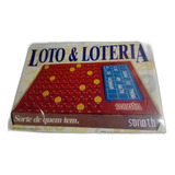 Raríssimo Jogo Loto E Loteria. Original Década De 80. Novo