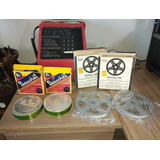 Raro 4 Filmes S Uso 2x 16mm Bauchet E 2x 8mm Rolix Projetor