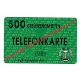 Raro Cartão Telefônico Da Antiga Alemanha