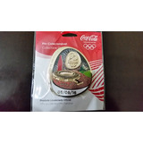 Raro Pin Oficial Abertura Olimpiadas Rio 2016 Coca Cola Novo