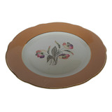 Raro Prato Decorativo Frances