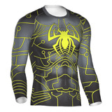 Rash Guard Aranha Prata