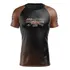 Rash Guard Jiu-jitsu Manga Cor Faixa Proteção Uv Treino Mma